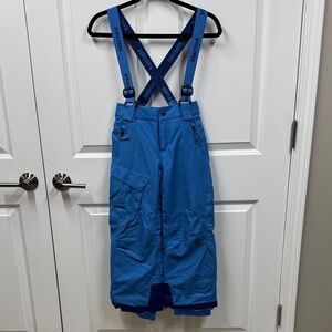 Marmot Kids Blue Overalls with Suspenders